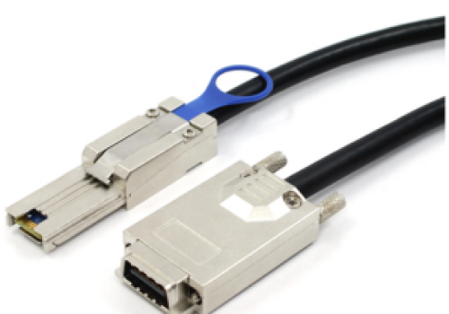 Cáp SFF-8088 to SFF-8470 cable, Mini SAS 26 to infiniband cable 1.0M